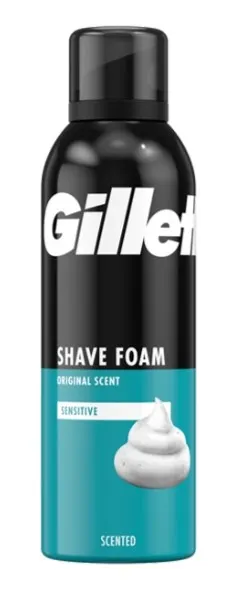 Gillette Pianka do Golenia Sensitive 200ml