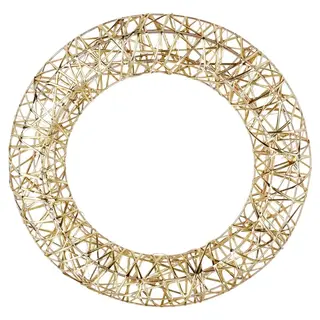 Wianek świąteczny świecący 30 LED 40 cm