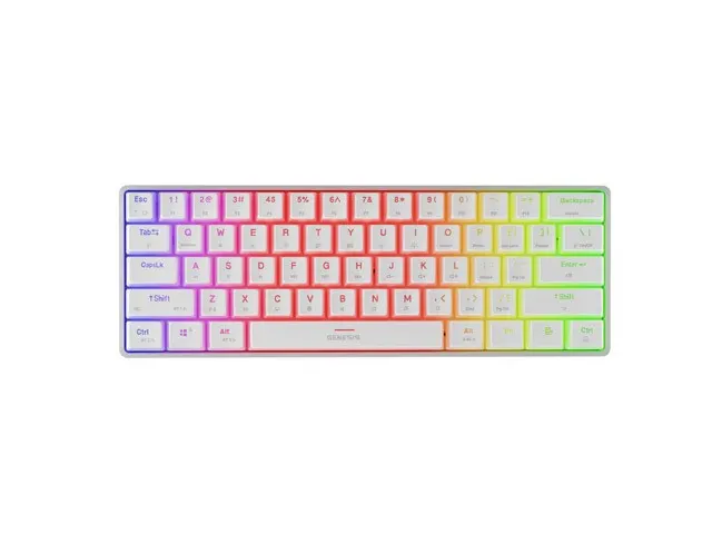 Genesis Klawiatura Genesis THOR 660 G2 US RGB biała