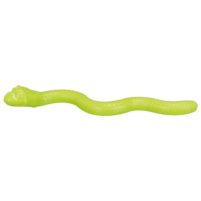 Trixie Snack-Snake, TPR zabawka dla psa - Dł. ok. 42 cm (jasny zielony)