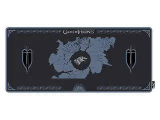 Podkładka pod mysz i klawiaturę LEXIP GAMING Stark - Game of Thrones Czarno-niebieski