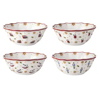 Villeroy & Boch Toy's Delight Anniversary Edition zestaw 4 miseczek, 15 cm