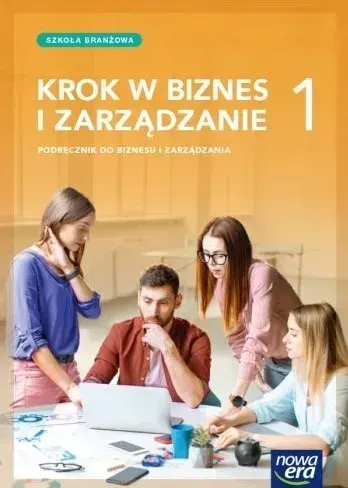Krok w Biznes i Zarządzanie 1 PODRĘCZNIK Branżowa