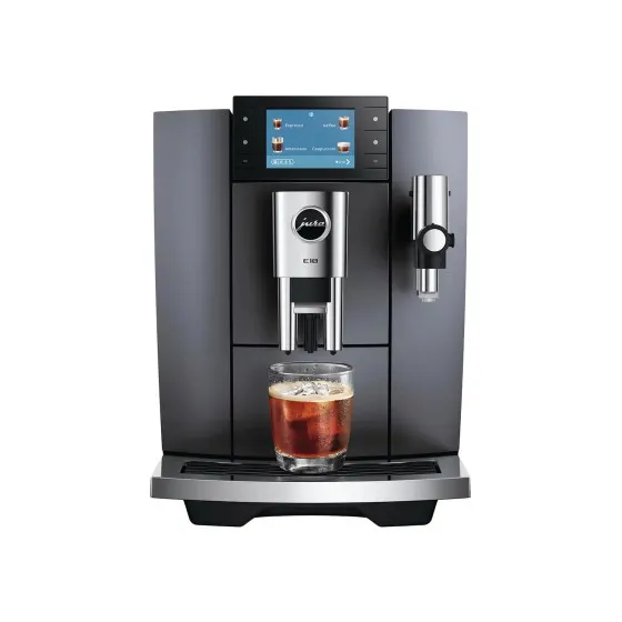 Ekspres automatyczny JURA E10 Onyx Grey (EA) (funkcja Cold Brew) – szary