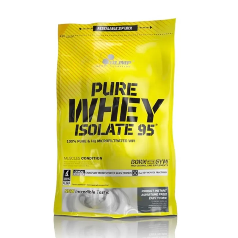 Odżywka Białkowa Izolat Olimp Pure Whey Isolate 95 Folia Zip 600g