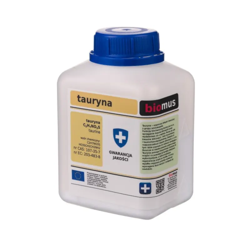 Aminokwasy Tauryna Biomus Tauryna 500g