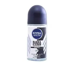 Nivea Men Black & White Invisible Deodorant Roll-On 50ml