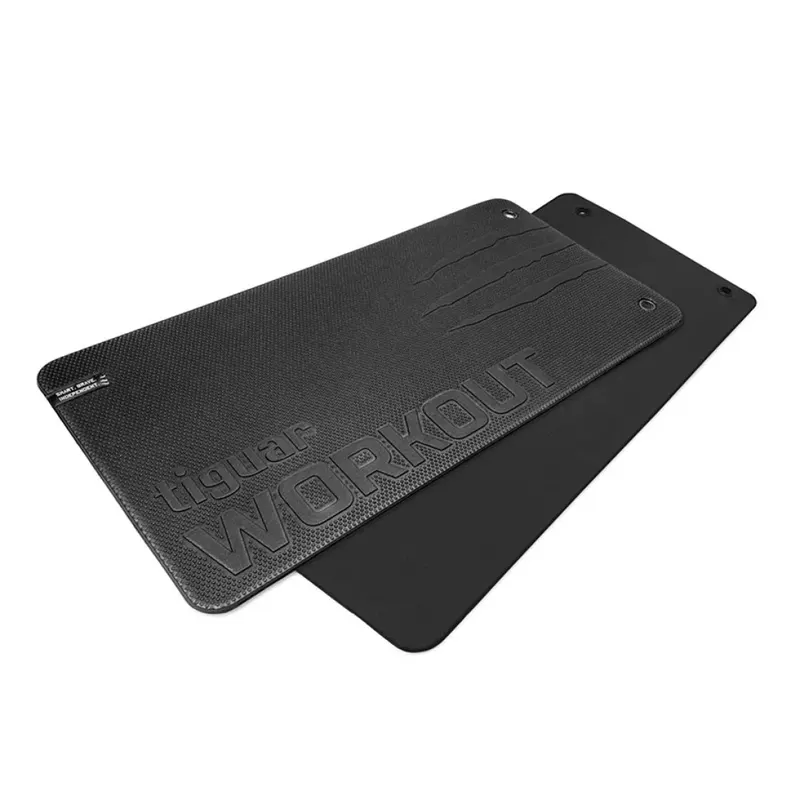Mata do ćwiczeń Workout Tiguar V2 10 mm - czarna