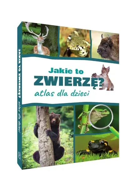 JAKIE TO ZWIERZĘ ATLAS ENCYKLOPEDIA DLA DZIECI TWARDA NAGRODY SBM