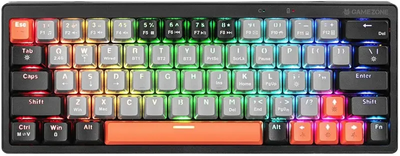 Klawiatura gamingowa Tracer Gamezone Evo1 Hot Swap Szara
