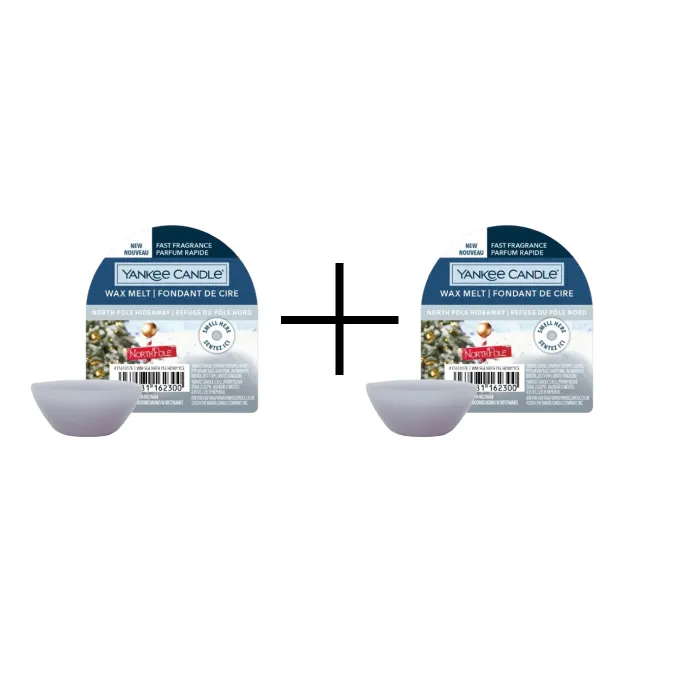 Yankee Candle Wosk North Pole Hideaway 1+1