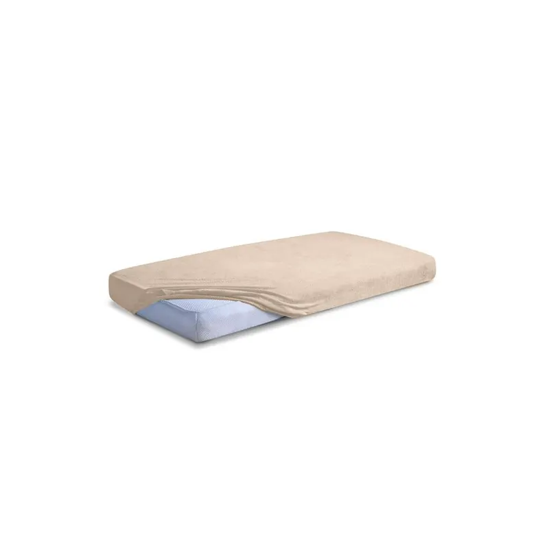 Prześcieradło frotte z gumą PREMIUM 70x140x10