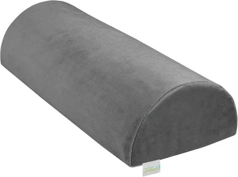 Poduszka pod nogi ortopedyczna 42 x 18 x 10 cm pianka memory antracytowa