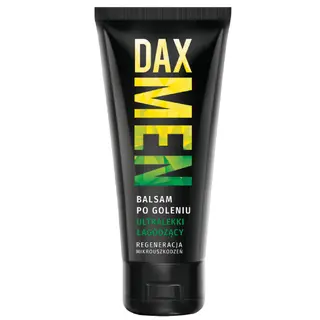 DAX Men ultralekki łagodzący balsam do twarzy po goleniu z fito-lipidami, D-pantenolem, SuperMAT i ekstraktem z szałwii 100 ml