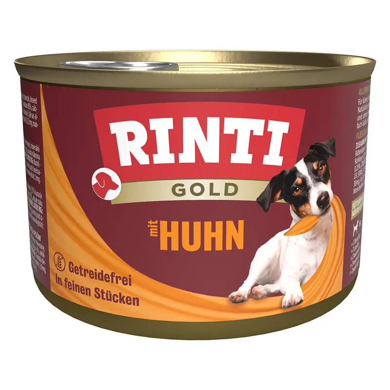 RINTI Gold, 12 x 185 g - Kawałki kurczaka