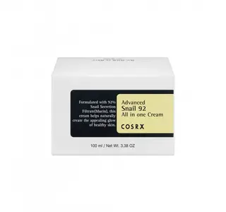 COSRX Advenced Snail 92 Wielozadaniowy Krem do Twarzy 100ml