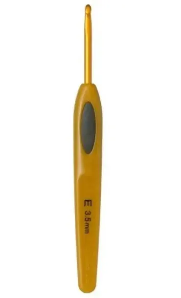 Szydełko CLOVER Soft Touch / roz. 3,5 mm / z ergonomiczną rączką