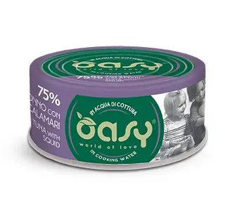 OASY More Love Tuna with squid - mokra karma dla kota - 70g