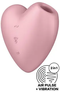 Satisfyer Cutie Heart Light Red