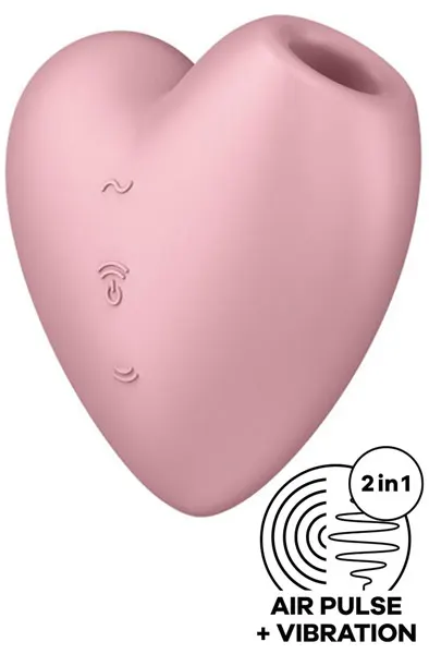 Satisfyer Cutie Heart Light Red