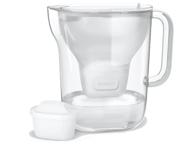 Dzbanek filtrujący BRITA Style Essential Cool + Wkład MAXTRA PRO Przezroczysto-biały