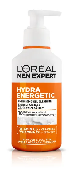 Loreal Men Expert Hydra Energetic Energetyzujący Żel Oczyszczający do Twarzy 260ml