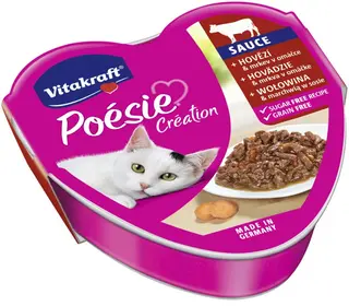 VITAKRAFT POESIE CREATION SOS wołowina z marchewką - mokra karma dla kota -  85 g