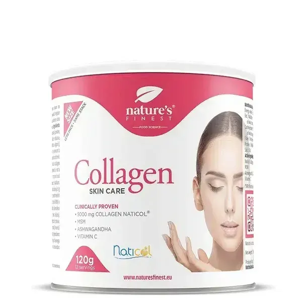 Kolagen SkinCare - Kolagen Rybi, MSM, Ashwagandha i Witamina C - 120 g
