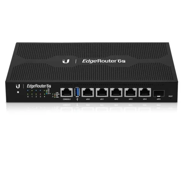 UBIQUITI Router 5x1GbE 1xSFP PoE ER-6P-EU