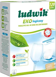 Tabletki do zmywarek Ludwik ekologiczny All in one 120 szt.