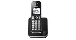 Panasonic Telefon bezprzewodowy KX-TGD 310 czarny