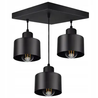 Lampa Sufitowa Plafon Żyrandol Loft Edison Led