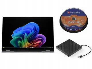 Laptop Hp Windows 11 Home Intel Core Ultra 9 Zewnętrzny Napęd DVD 10