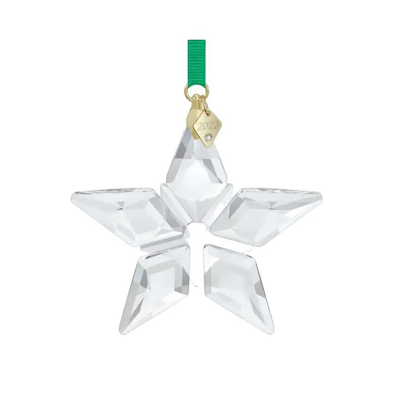 Ozdoba Swarovski Annual Edition 2023 gwiazda kryształowa przezroczysta 97 fasetów 7,2 cm