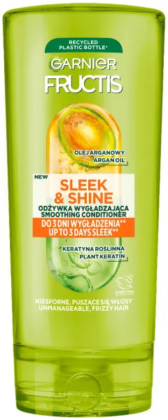 Garnier Fructis Sleek & Shine Wygładzająca Odżywka do Włosów 200ml