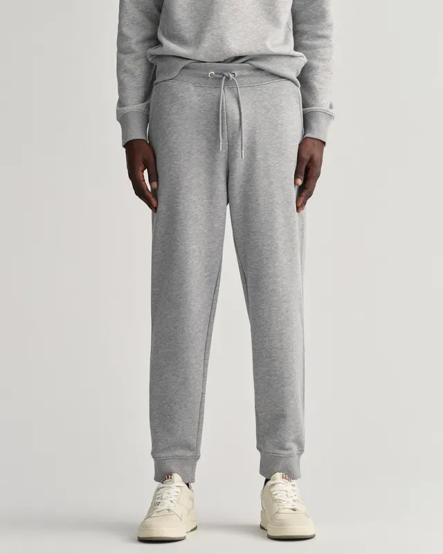 Gant Spodnie Dresowe Męskie Relaxed Fit Szare
