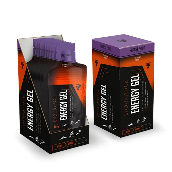 Zestaw ENERGY GEL FOREST FRUIT o smaku owoców leśnych 40 g x 10 szt.