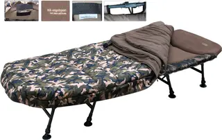 System spania MK 8 Leg Bedchair Camo