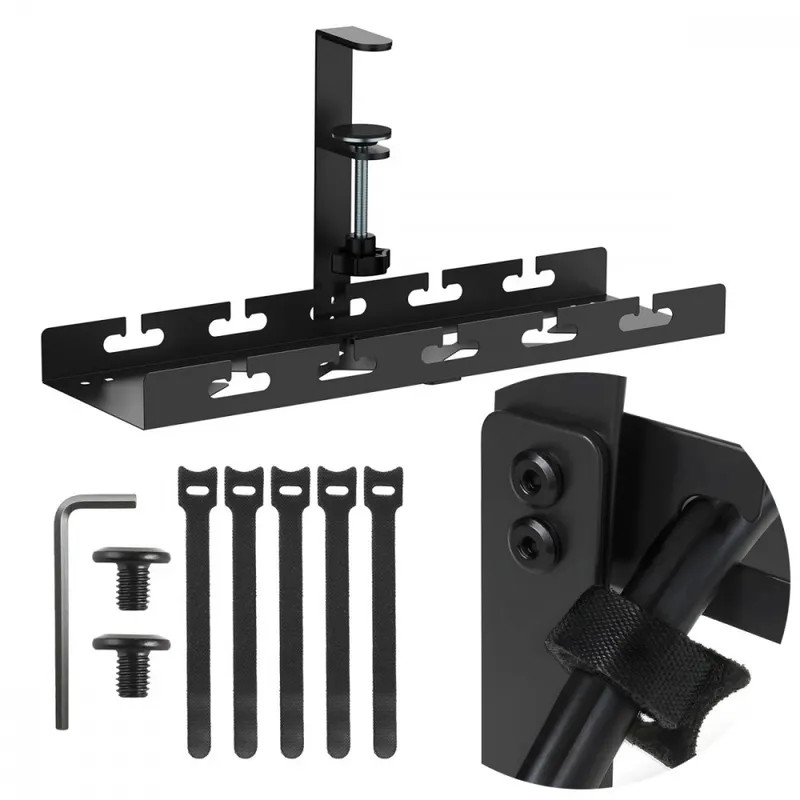 Maclean Organizer podbiurkowy MC-105 B, na kable