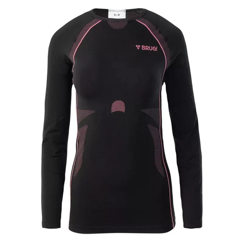 Koszulka termoaktywna Brugi 2RC3 RGZ-Black, damska, Rozmiar L/XL
