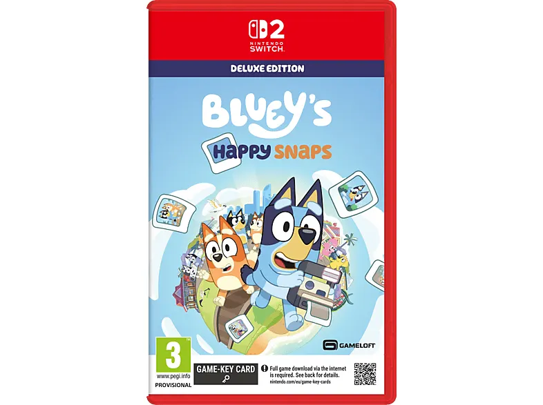 Gra Nintendo Switch 2 CENEGA Bluey's Happy Snaps Deluxe Edition