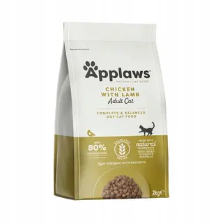 APPLAWS Kurczak i jagnięcina - sucha karma dla kota - 2kg