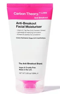 Carbon Theory Anti-Breakout Nawilżający Krem do Twarzy 100ml