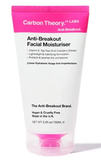 Carbon Theory Anti-Breakout Nawilżający Krem do Twarzy 100ml
