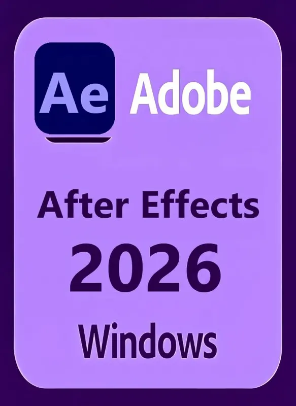 Adobe After Effects 2026 – Windows – licencja wieczysta ESD 1 PC (Kopia)