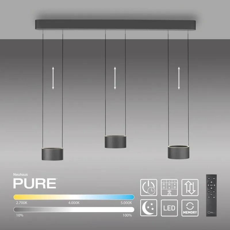 Lampa wisząca PURE CLIPSE LED CCT PILOT 2473-15