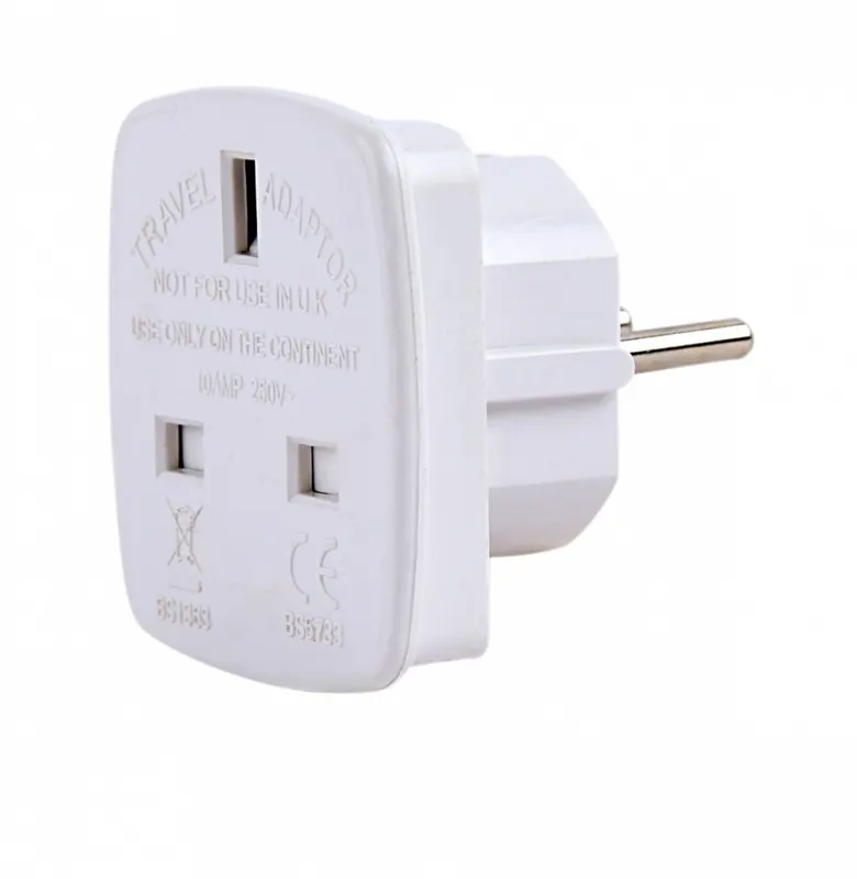 Gembird Adapter zasilania ANG/PL (Wtyk PL/Gniazdo ANG)