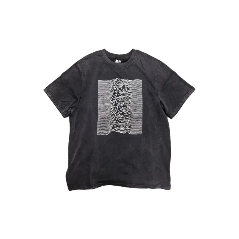 Lmyer NumberNine Archive ECG Retro Destruction Black Washed Skull T-shirt Men Summer Tees