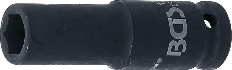 NASADKA UDAROWA SZEŚCIOKĄTNA GŁĘBOKA 13MM 1/2' CHROMOWO-MOLIBDENOWA