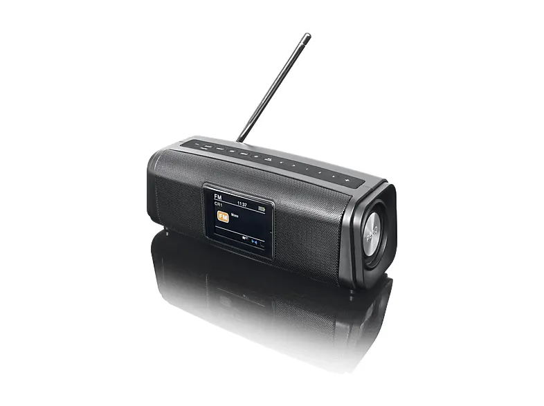 Głośnik Bluetooth PEAQ PPA 460 z tunerem DAB+ Czarny